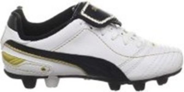 صورة حذاء  اطفال ابيض * اسود * ذهبي (بوما)