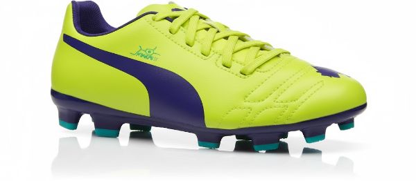 صورة حذاء أطفال اصفر * موف * ازرق مقاس (بوما)