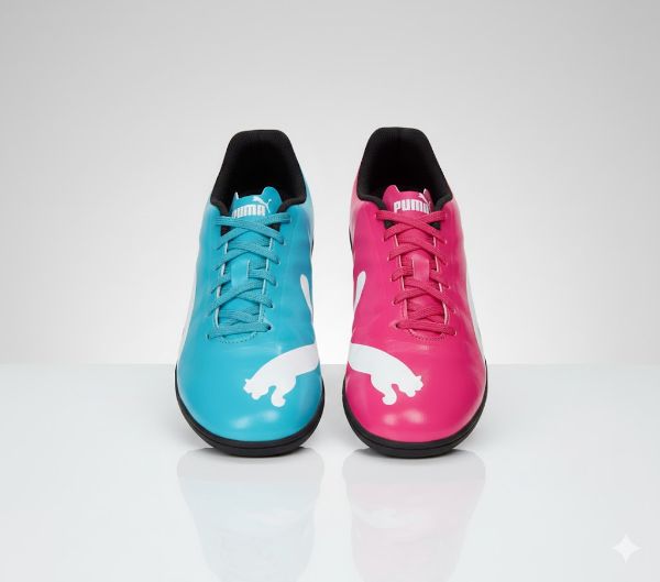 صورة شوز  أطفال شوز احمر + شوز ازرق سماوي (بوما)