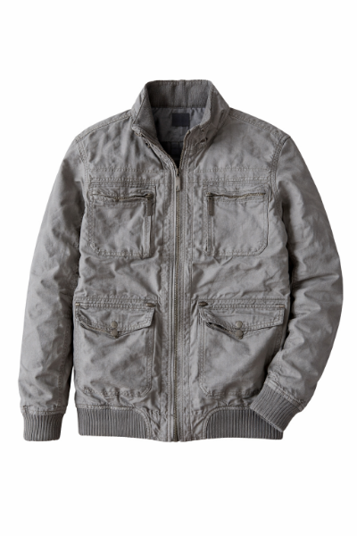 صورة جاكت رجالي كوتون رصاصي (Koton)