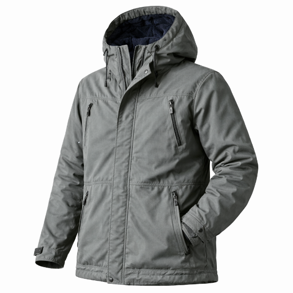 صورة جاكت رجالي كوتون رصاصي (كوتون)