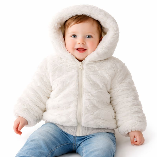 صورة جاكت اولادي كاجوال ابيض (Koton)