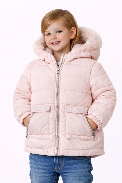 صورة جاكت بناتي كاجوال بمبة بودرة (Koton)