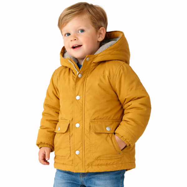 صورة جاكت اولادي كاجوال اصفر موستارد (Koton )