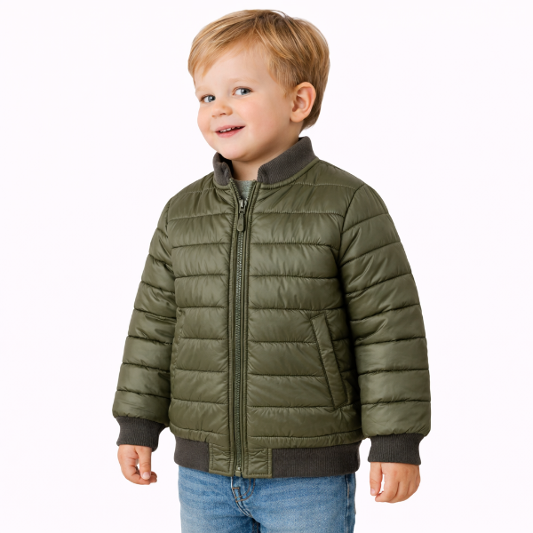 صورة جاكت اولادي كاجوال  زيتي  (Koton)