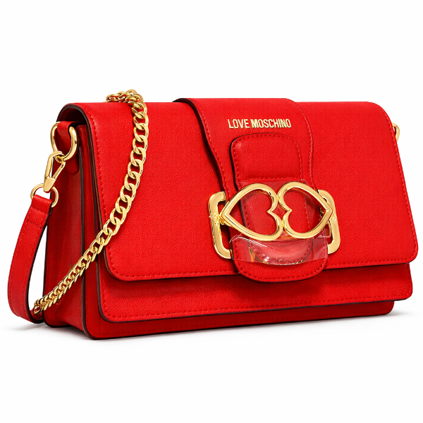 صورة حقيبة حمراء للنساء إيطالية(LOVE MOSCHINO)