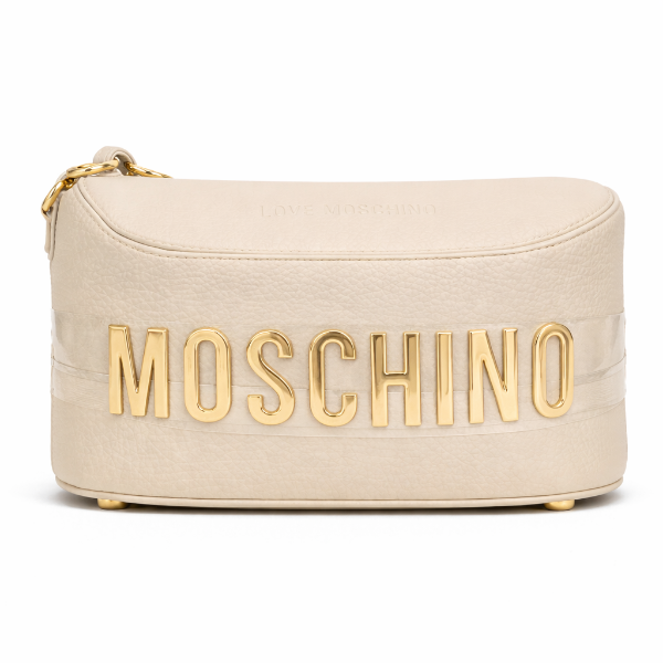 صورة حقيبة إيطالية بيج للنساء (LOVE MOSCHINO)