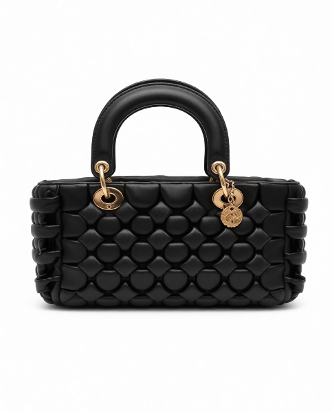 صورة حقيبة ايطاليا سوداء مفحمة للنساء (ALEX MAX)