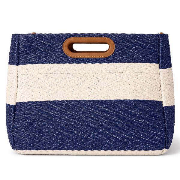 صورة شنطه يد نسائي ALEX MAX لون ازرق* ابيض