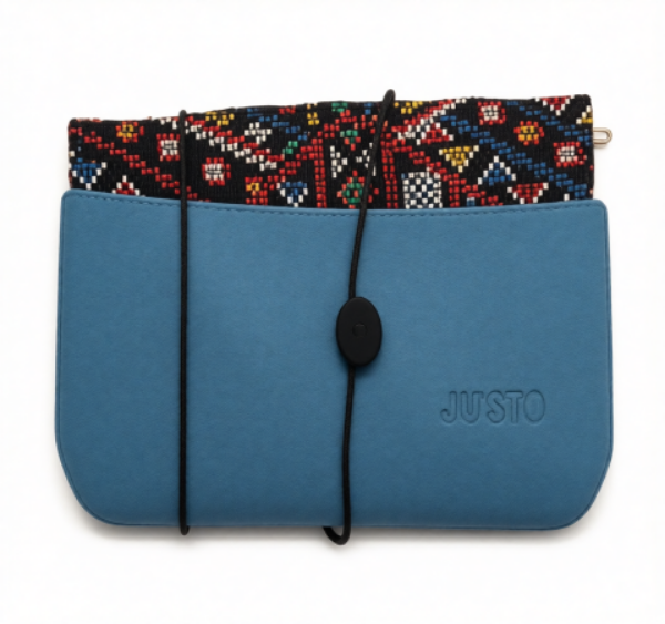 صورة حقيبة إيطالية ازرق غامق للنساء (JUSTO)