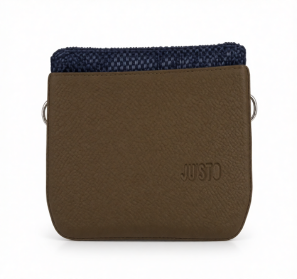 صورة شنطه يد نسائي JUSTO اللون زيتوني*ازرق