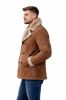 صورة جاكيت رجالي مبطن بالفرو – بني (Koton)