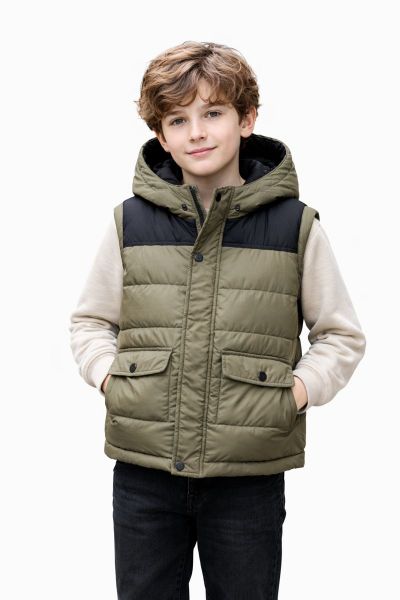 صورة جاكت اولادي كاجوال  زيتي  (Koton)