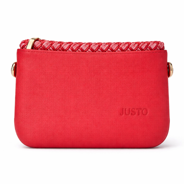 صورة شنطه يد نسائي JUSTO اللون احمر*احمر