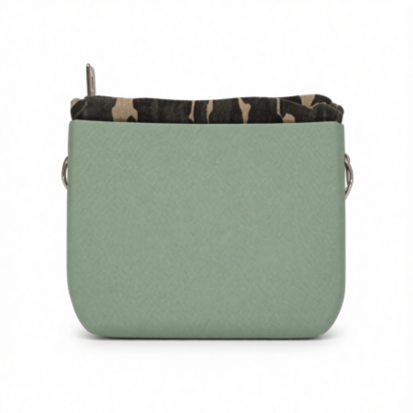 صورة شنطه يد نسائي JUSTO اللون اخضر*عسكري