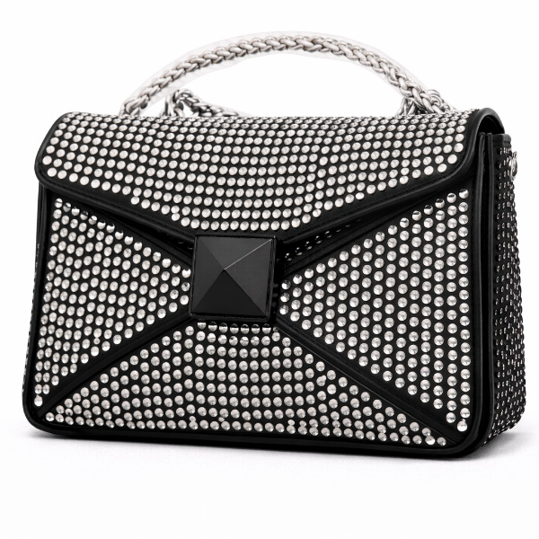 صورة شنطه يد نسائي ALEX MAX لون اسود فى ابيض