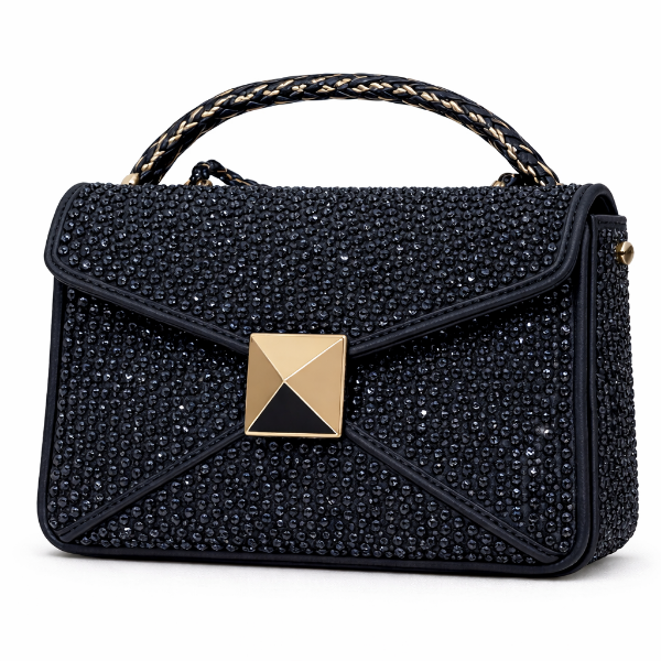 صورة شنطه يد نسائي لون كحلي (اليكس ماكس)