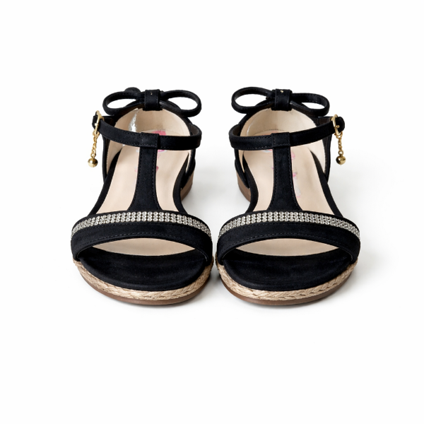 صورة (ام جي تي ان ) صندل أسود، كلاسيكي، مريح، عملي، وبسيط